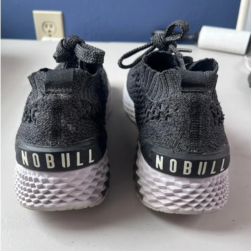 NOBULL Knit Runner Gray Athletic Sneakers Womens Size 8.5